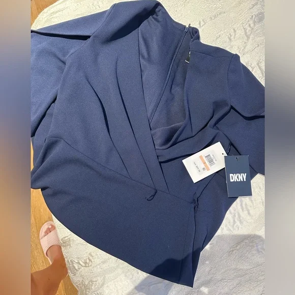 - DNKY Blue Dress - Picture 4 of 7